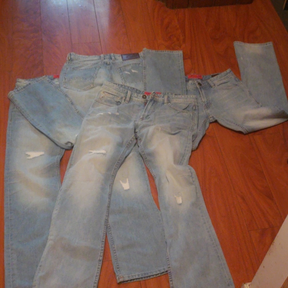 Cult of individuality mens Harley regular jeans